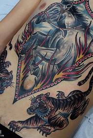 Ipeni le-tattoo tattoo elidwetshwe