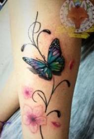 Exemplum Butterfly Tattoo XI Butterfly Tattoo Patterns