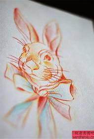 rokopis tetovaže zajcev deluje