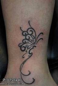 Model de tatuaj totem fluture picioare