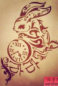 tetovanie postava odporúča totem králik tetovanie