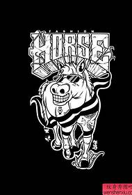 Маҷмӯи tattoo 12 Zodiac の аспи ашёи аз ҷониби tattoo