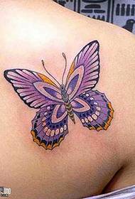 Schulter Schmetterling Tattoo Muster