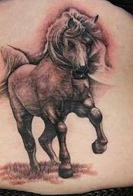 ウエストアバンギャルドな馬のタトゥーパターン
