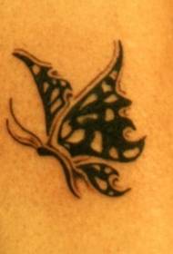 Племенски узорак лептир крила тетоважа узорак
