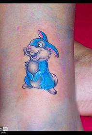 Modela Tattoo Rabbit Blue