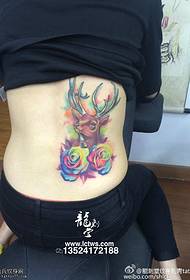 Waist yakapenda yemweya deer tattoo maitiro