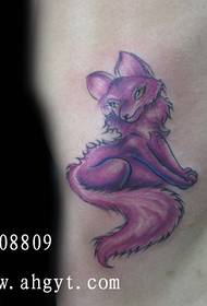 Spettacolo di tatuaggi Hefei Ghost Temple: Fox Tattoo Pattern