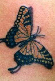 Modello tatuaggio farfalla imperatore tridimensionale