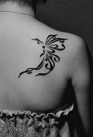 Rameno motýl tetování vzor