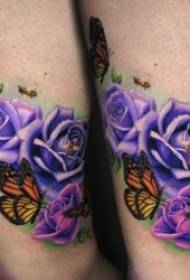 Patrón de tatuaxe de mariposa variedade de diferentes estilos de patrón de tatuaxe de bolboreta