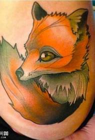 Pattern ng tattoo ng pako ng fox