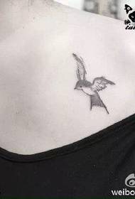 modello di tatuaggio con rondine sulla spalla 135730 - personaggio piccolo modello di tatuaggio con rondine sulla caviglia