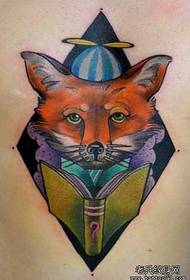 Τατουάζ συνιστούν ένα εξατομικευμένο μοτίβο τατουάζ αλεπού