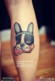 koiran vasikka Koiran kukka tatuointi malli