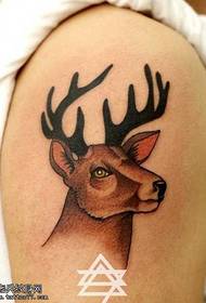 Uzorak za tetoviranje jelena od ruke