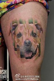 tattoo canis instar super femur