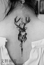 Corak tatu leher rusa