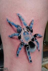 Pattern di tatuaggi di spider neve
