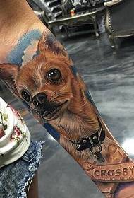 tattoo puppy watery agus gleoite 3d