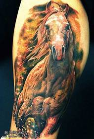 Vzor tetovania konských nôh