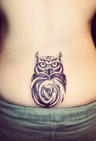 I-Original Tatoem Totem Owl