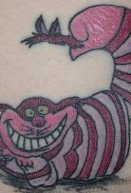 Simpatico Cheshire Cat Color Tattoo Pattern
