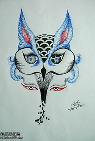 Foto di tatuaggi color gufo filati