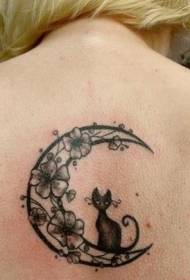 tattoo cat ກັບຄືນຢູ່ເທິງດວງຈັນ