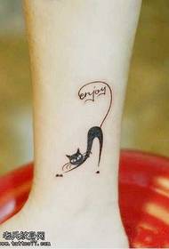 Lega katido totemaj tatuaj ŝablonoj