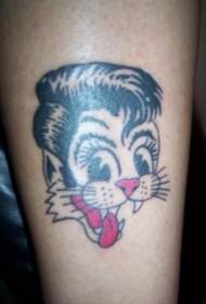 Pattern ng tattoo ng Presley cat