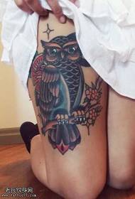 Apẹrẹ tatuu ẹsẹ ẹsẹ