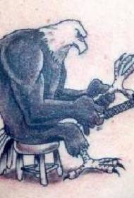 Aquila Grinding Tattoo Pattern