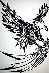 Manuskrip Témplat Eagle Tattoo