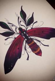 Европски и амерички рукопис за тетовирање инсеката