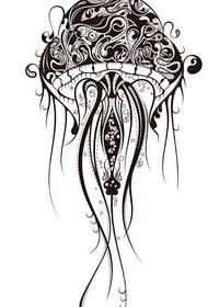 Käsikirjoitus meduusoja totem tatuointi malli