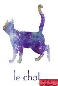 مخطوط القط وشم النجوم