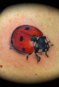 Patrún tatú tattoo álainn álainn ladybug