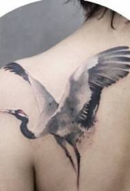 Xianhe Tattoo - ກຸ່ມຜະລິດຕະພັນ tattoo crane ຂອງອົງປະກອບຫມຶກແບບຈີນ