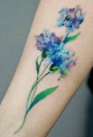 Tattoo illustration paj 9 daim duab paj zoo nkauj thiab floral