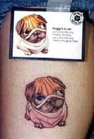 Söpö bulldog tatuointi kuva