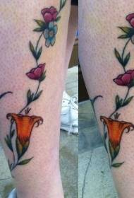 Tatuering mönster blommor Många doftande blommor tatuering mönster