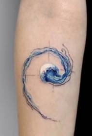 Hargai gambar tato jellyfish sing gampang lan seger