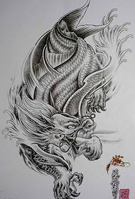 Khothaletsa setšoantšo sa tattoo sa squid