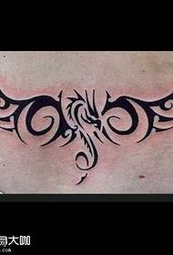 Vzorec tatoo zmaj totem tatoo vzorec