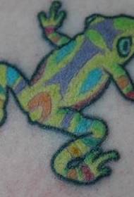 Маляўнічы жабны татуіроўкі