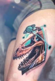 Kaupapa mohoao pepeke mo te huinga o nga pikitia tattoo dinosaur