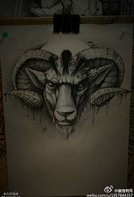Tatoveringsshow, anbefaler et antilope tatoveringsmanuskript