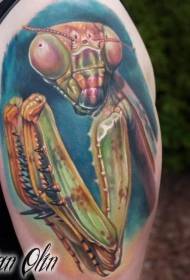 螳螂 Modello del tatuaggio