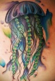 Patrón de tatuaje de medusa 9 diseños de tatuaje de medusa suave